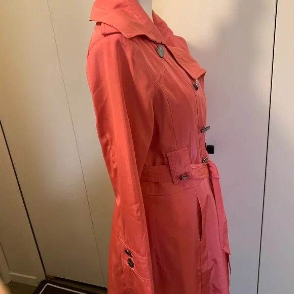 Double breasted trenchcoat size 10 - Picture 3 of 7